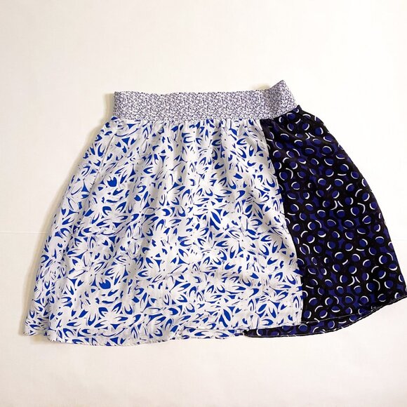 Anthropologie Maeve Silk Side Pockets Carrizo Mini Skirt, Size Small - Picture 2 of 5
